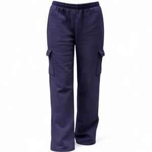 Brandy Melville Navy Rosa Sweatpants with Pockets